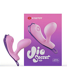 Віброяйце під одяг KISSTOY Viosecret Pro, з пульсацією для клітора, трусики-стрепи в комплекті