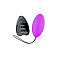 Виброяйцо Alive Magic Egg 3.0 Purple с пультом ДУ, на батарейках