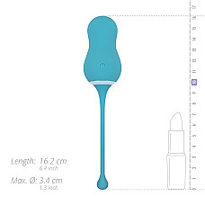 Виброяйцо Cala Azul – Elena Vibrating Egg With Remote Control, 10 режимов, пульт ДУ