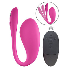 Смарт-виброяйцо We-Vibe Jive 2 Electric Pink, пульт ДУ, до 4 часов работы