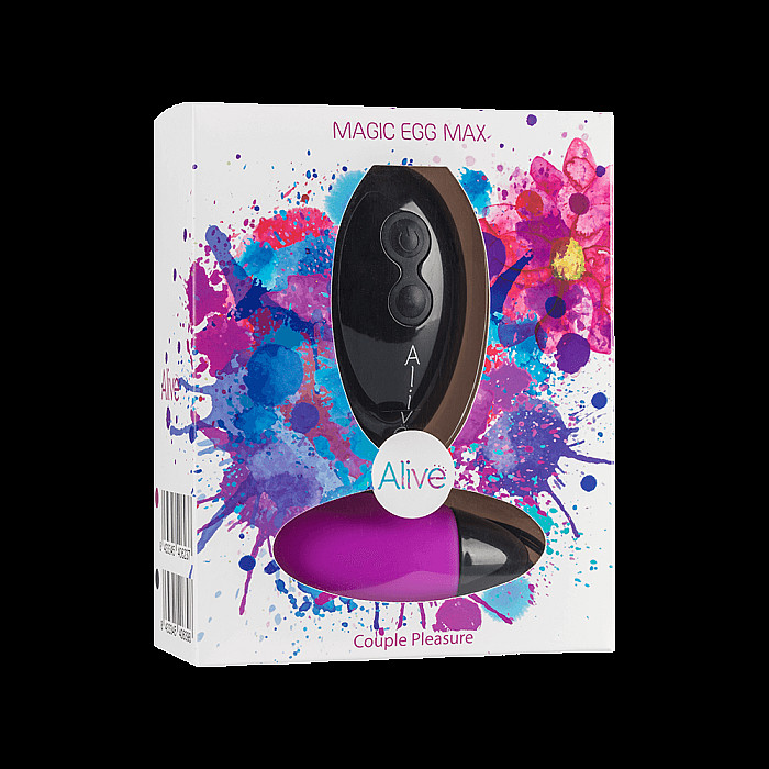 Потужне віброяйце Alive Magic Egg MAX Violet з пультом ДК