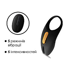 Эрекционное виброкольцо Svakom Winni 2, управление со смартфона, пульт ДУ