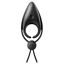 Эрекционное виброкольцо-лассо с регулировкой размера Satisfyer Sniper Black