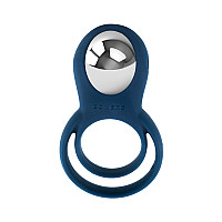 Эрекционное кольцо Boners Vibrating Double Cock Ring