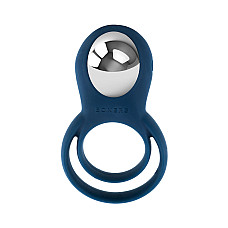Эрекционное кольцо Boners Vibrating Double Cock Ring