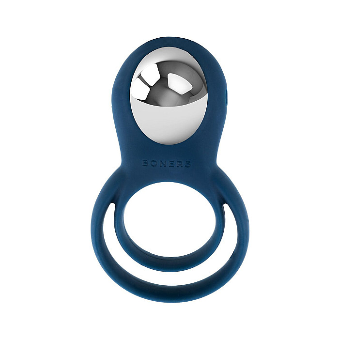 Эрекционное кольцо Boners Vibrating Double Cock Ring