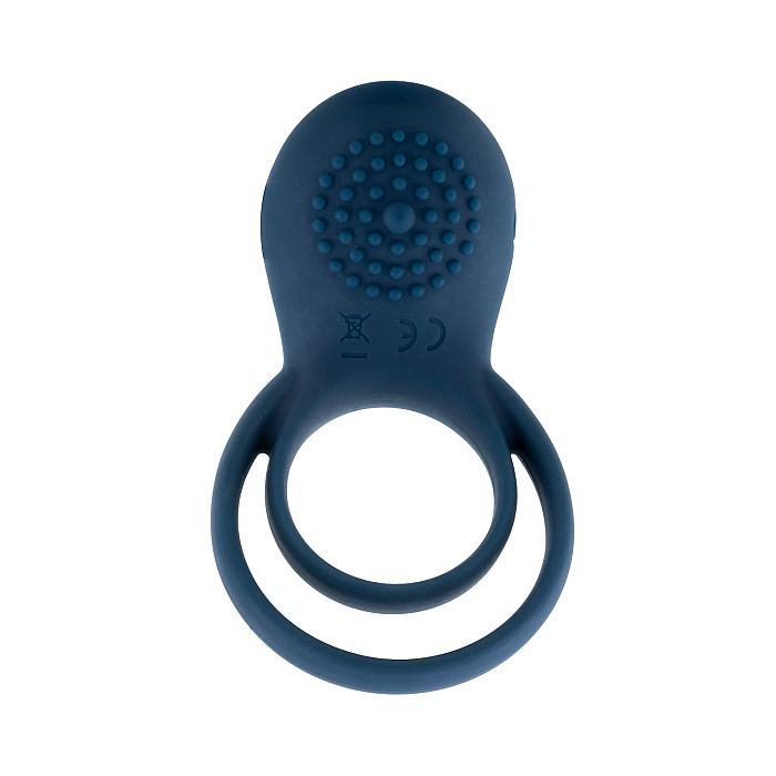 Эрекционное кольцо Boners Vibrating Double Cock Ring