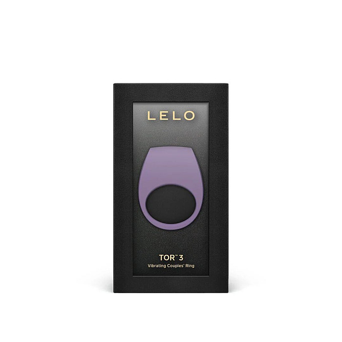 Эрекционное кольцо с вибрацией LELO Tor 3 Violet Dusk, управление со смартфона