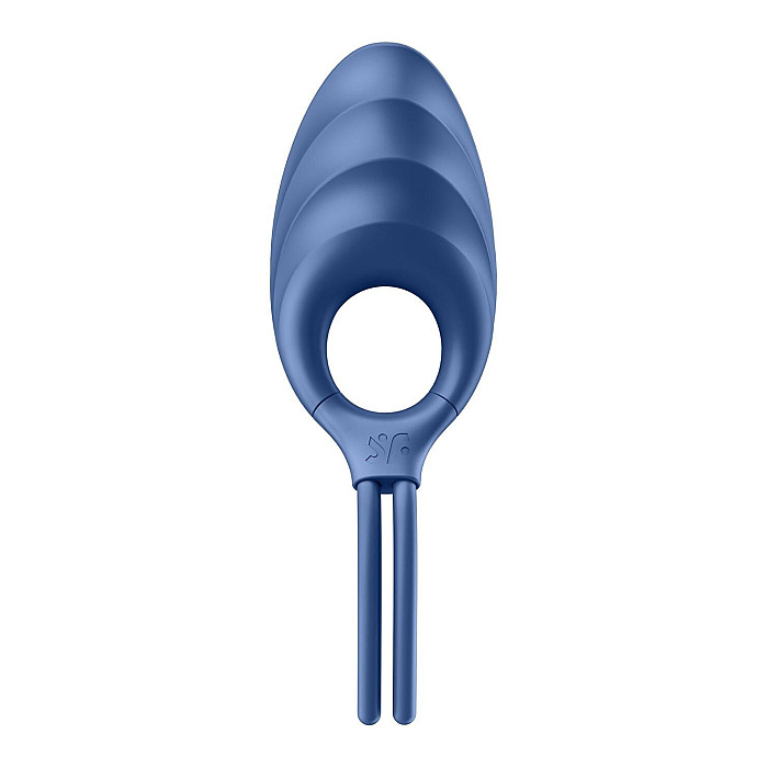 Ерекційне віброкільце-ласо Satisfyer Swordsman Blue, міцна фіксація, 10 режимів, потужний мотор
