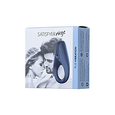 Ерекційне віброкільце Satisfyer Rocket Ring з подовженим стимулятором клітора, перезаряджуване