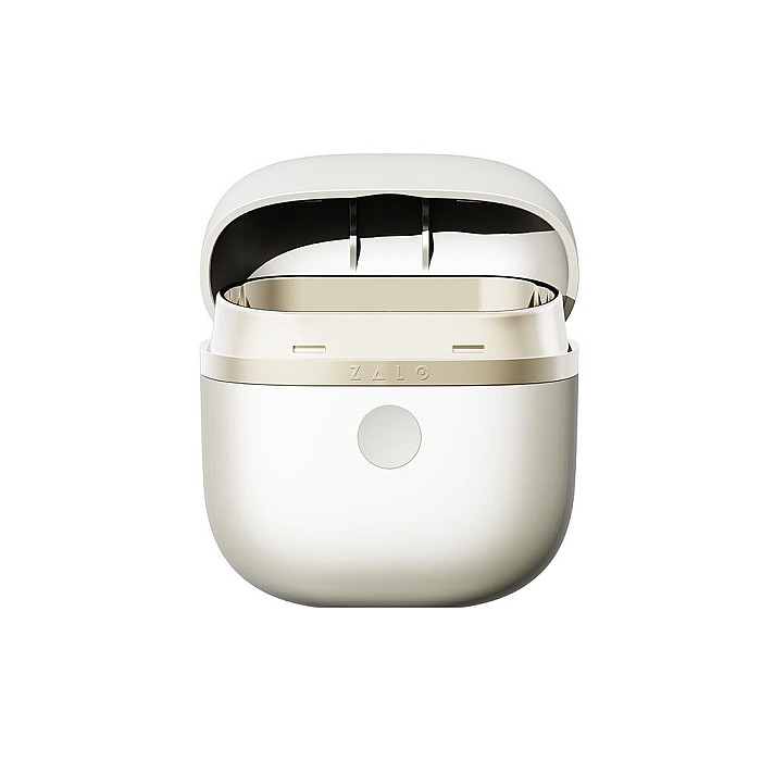 Эрекционное смарт-виброкольцо Zalo Apis Ivory White, до 4 часов работы, зарядный кейс