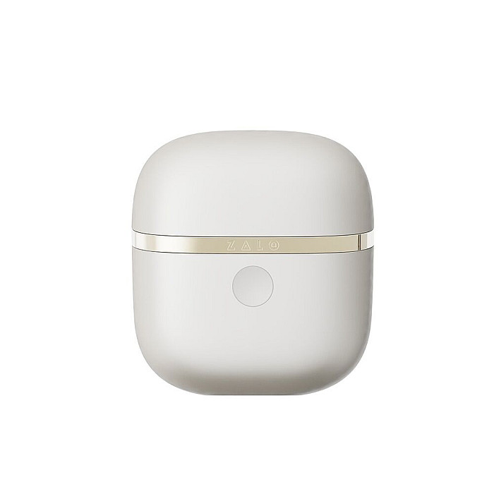 Эрекционное смарт-виброкольцо Zalo Apis Ivory White, до 4 часов работы, зарядный кейс