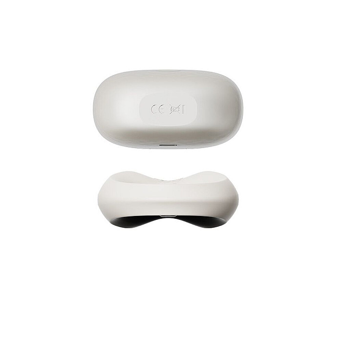 Эрекционное смарт-виброкольцо Zalo Apis Ivory White, до 4 часов работы, зарядный кейс
