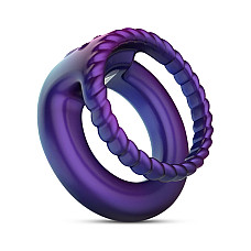 Эрекционное виброкольцо Hueman - Jupiter Vibrating Cock and Ball Ring