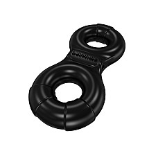 Эрекционное виброкольцо Bathmate Vibe Ring Eight, двойное, для члена и мошонки