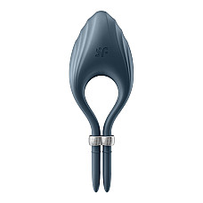 Эрекционное виброкольцо лассо Satisfyer Duelist Dark Blue, 10 режимов, мощный мотор