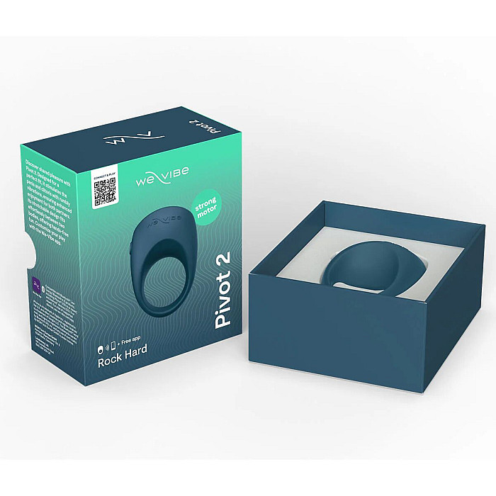 Эрекционное смарт-виброкольцо We-Vibe Pivot 2 Slate