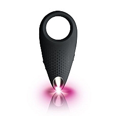 Эрекционное кольцо с вибрацией Rocks Off Empower Black