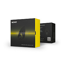 Ерекційне віброкільце Nexus Enhance Vibrating Cock and Ball Ring, подвійне