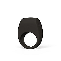 Эрекционное кольцо с вибрацией LELO Tor 3 Black, управление со смартфона