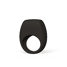 Эрекционное кольцо с вибрацией LELO Tor 3 Black, управление со смартфона