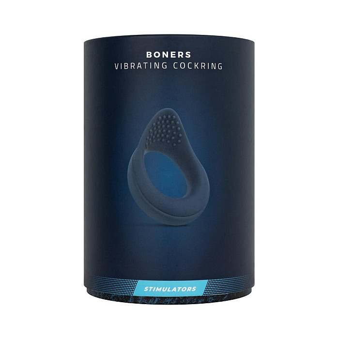 Эрекционное кольцо Boners Vibrating Cock Ring with Perineum Stimulation