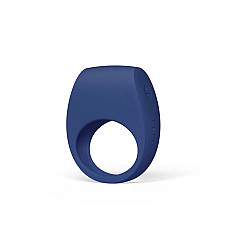 Эрекционное кольцо с вибрацией LELO Tor 3 Base Blue, управление со смартфона