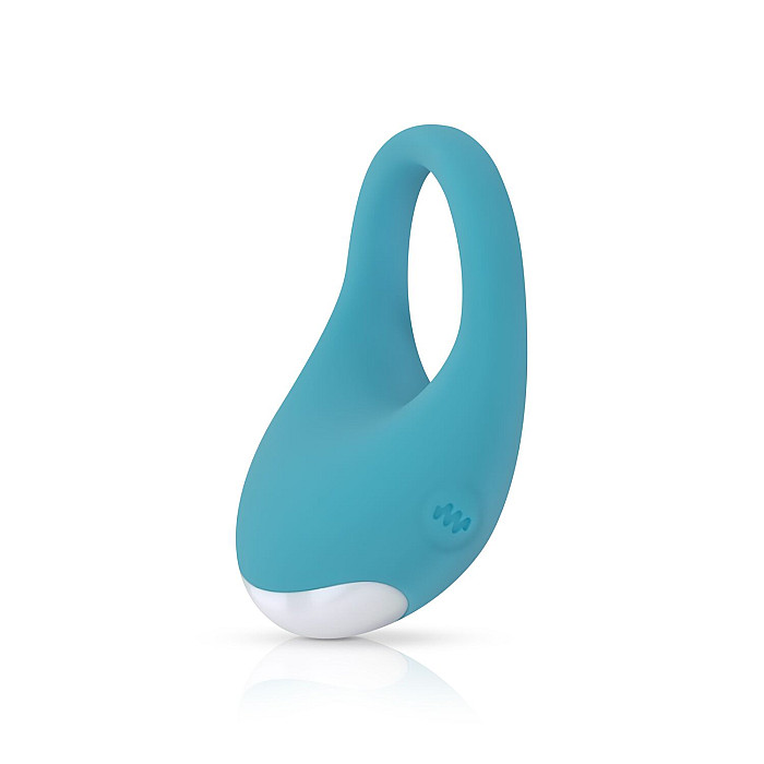 Эрекционное кольцо с вибрацией Cala Azul – Jose Vibrating Cockring, 10 режимов
