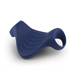 Мастурбатор Rocks Off Palm Blue, петли для пальцев, 10 режимов