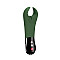 Вибратор для пениса Fun Factory MANTA moss green/black, подходит для парных игр