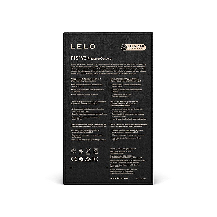 Смарт-мастурбатор LELO F1S V3 Red