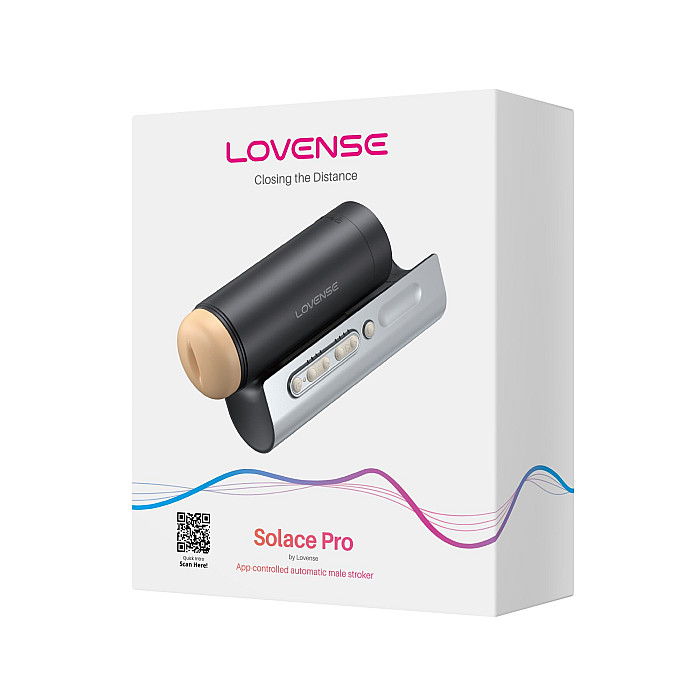 Интерактивный смарт-мастурбатор Lovense Solace Pro, до 230–300 фрикций в минуту, до 14 часов работы