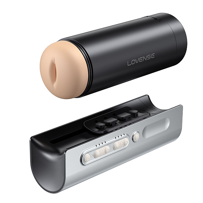 Интерактивный смарт-мастурбатор Lovense Solace Pro, до 230–300 фрикций в минуту, до 14 часов работы