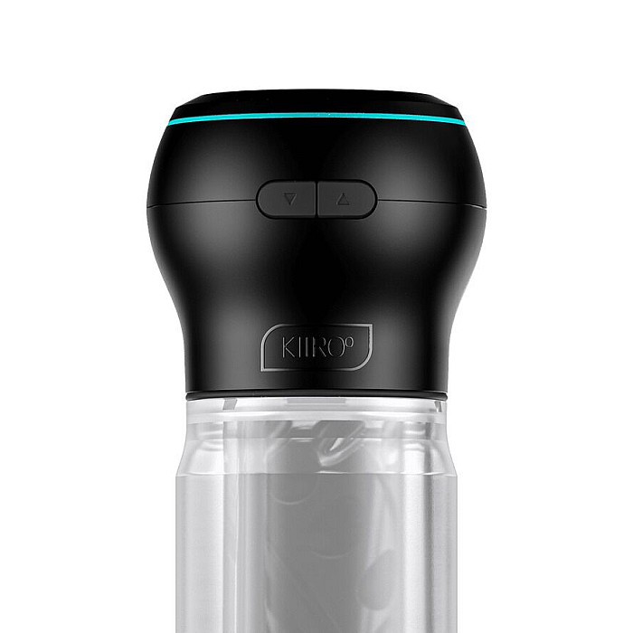 Мастурбатор Kiiroo Feel Pocket Crystal зі всмоктувальною інтерактивною насадкою PowerBlow Combo Set