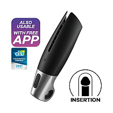 Смарт-мастурбатор Satisfyer Power Masturbator с вибрацией