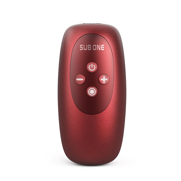 Мастурбатор с вибрацией Manwan SUB.ONE Velvet Red