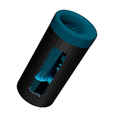 Смарт-мастурбатор LELO F1S V3 XL Teal, увеличенный, 2 мотора, 8 режимов, стимуляция звуковыми волнами