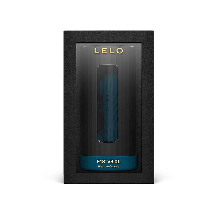 Смарт-мастурбатор LELO F1S V3 XL Teal, увеличенный, 2 мотора, 8 режимов, стимуляция звуковыми волнами