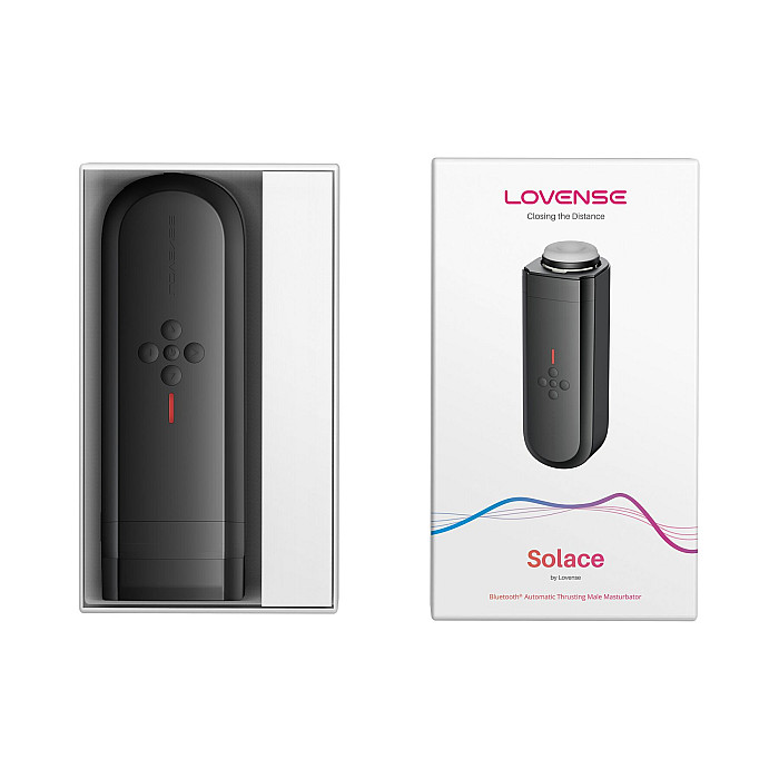 Интерактивный смарт-мастурбатор Lovense Solace, до 280 фрикций в минуту, до 12,5 часов работы