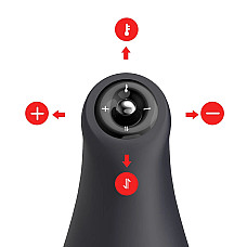 Мастурбатор Otouch Pleasure Engine, 7 режимов вибрации, 5 режимов фрикций, подогрев, джойстик