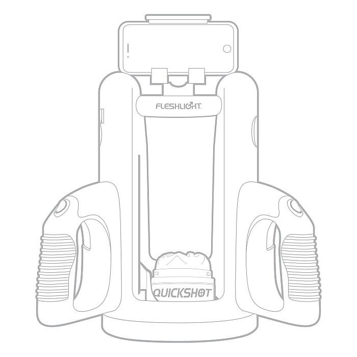 Автоматична секс-машина для чоловіків Fleshlight Quickshot Launch V2, оновлена ​​модель