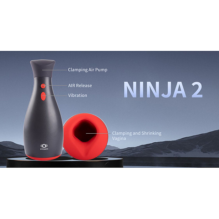 Мастурбатор Otouch NINJA 2, 7 режимов вибрации, эффект сжатия