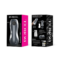 Вібромастурбатор Dorcel BLOWJOY VIBE, ефект всмоктування