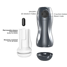 Вібромастурбатор Dorcel BLOWJOY VIBE, ефект всмоктування