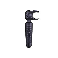 Мастурбатор-вибромассажер Manwan MAN.WAND EVO Black Plum, отлично для пар, виброминет