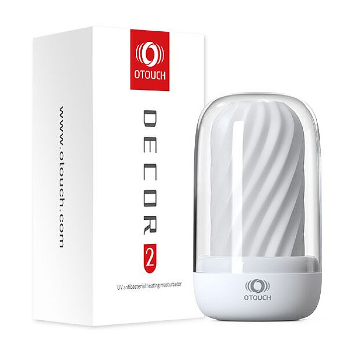 Мастурбатор Otouch DECOR 2, TPE, підігрів до 55 °C, УФ-дезінфекція
