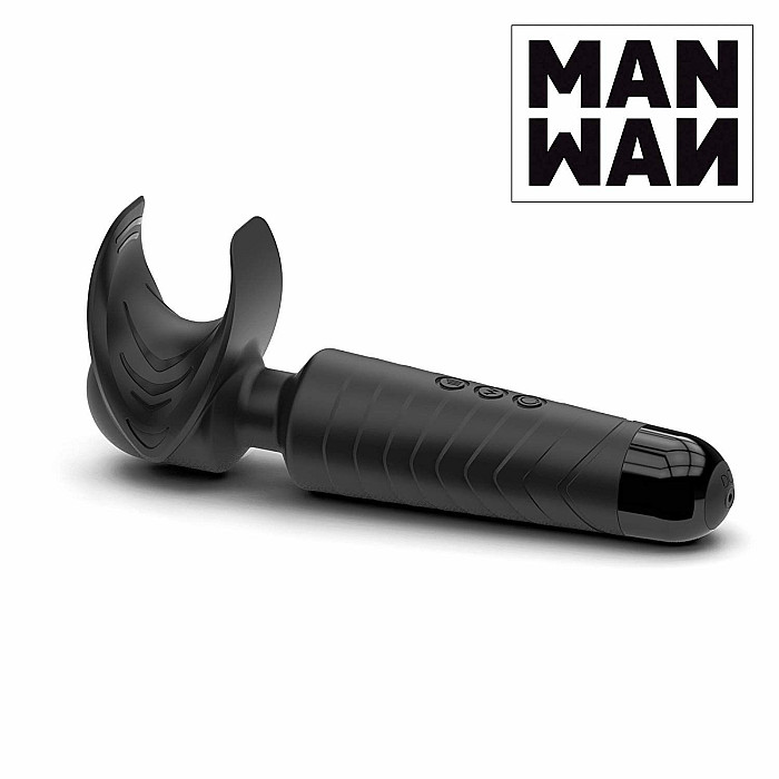 Мастурбатор-вибромассажер Manwan MAN.WAND, отлично для пар, вибро-минет, 20 режимов