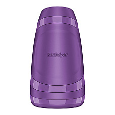 Мастурбатор Satisfyer Men Heat Vibration Battery Series имитатор минета, подогрев и вибрация
