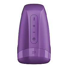 Мастурбатор Satisfyer Men Heat Vibration Battery Series имитатор минета, подогрев и вибрация