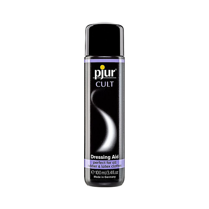 Смазка для латекса и резины pjur Cult Dressing Aid 100 мл, для облегчения надевания фетиш-нарядов
